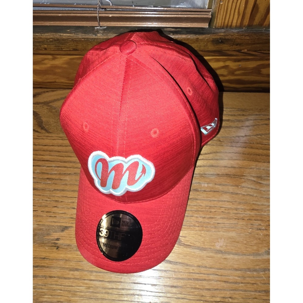 Diablos Rojos de Mexico New Era 39THIRTY Hat Red Size Medium/Large LMB Cap